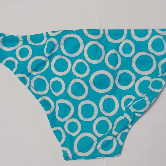 Victoria's Secret Low Rise Brief Blue Bubbles Bikini Bottom NWOT - Picture 4 of 8